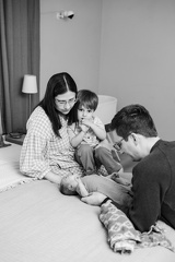 Evanstein Family Newborn BW-3