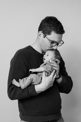 Evanstein Family Newborn BW-5
