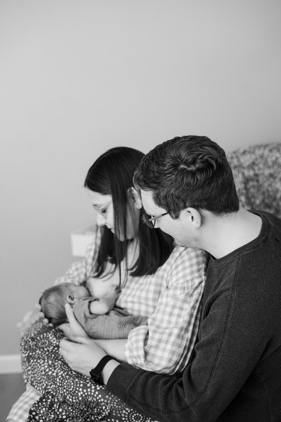 Evanstein Family Newborn BW-6.jpg
