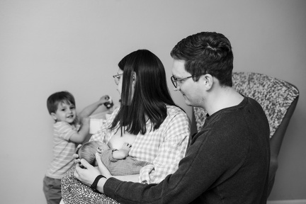 Evanstein Family Newborn BW-8