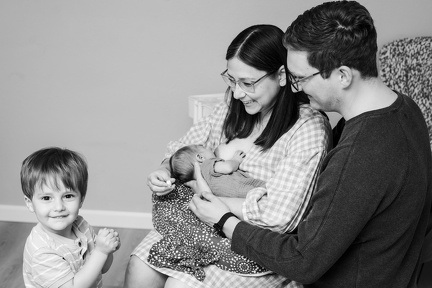 Evanstein Family Newborn BW-10