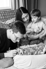Evanstein Family Newborn BW-86