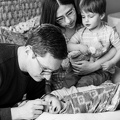 Evanstein Family Newborn BW-86