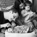 Evanstein Family Newborn BW-87