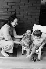 Evanstein Family Newborn BW-138
