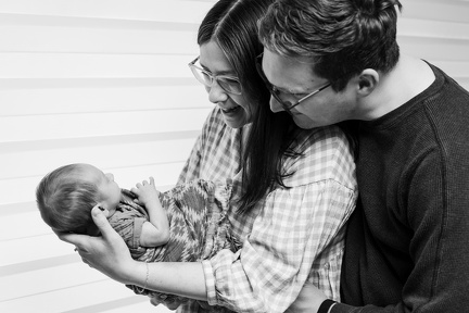 Evanstein Family Newborn BW-145