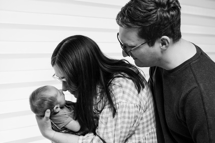 Evanstein Family Newborn BW-146