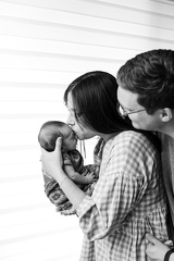 Evanstein Family Newborn BW-148