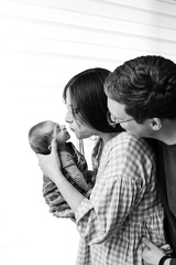 Evanstein Family Newborn BW-149