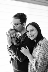 Evanstein Family Newborn BW-161