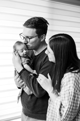 Evanstein Family Newborn BW-162