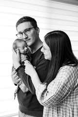 Evanstein Family Newborn BW-163