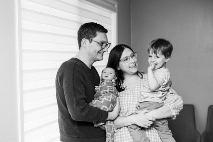 Evanstein Family Newborn BW-169