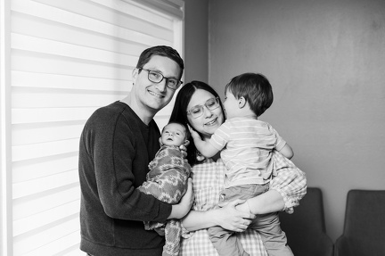 Evanstein Family Newborn BW-170