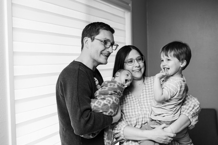Evanstein Family Newborn BW-172