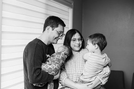 Evanstein Family Newborn BW-175