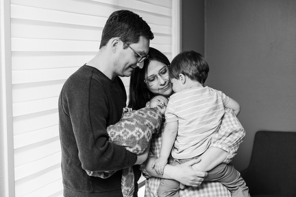 Evanstein Family Newborn BW-176