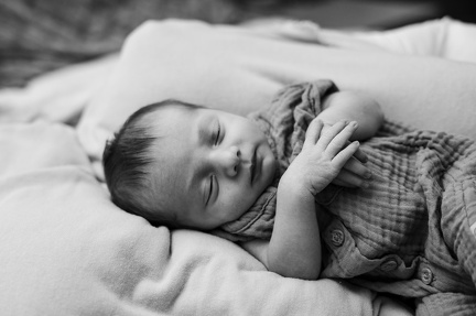 Evanstein Family Newborn BW-184