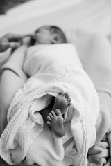 Evanstein Family Newborn BW-185