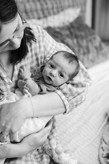 Evanstein Family Newborn BW-187