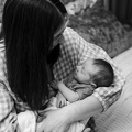 Evanstein Family Newborn BW-188