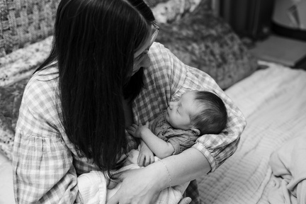 Evanstein Family Newborn BW-188