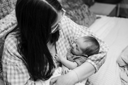 Evanstein Family Newborn BW-190