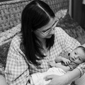 Evanstein Family Newborn BW-192