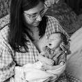 Evanstein Family Newborn BW-193
