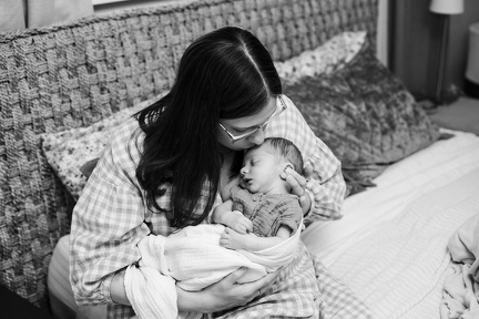 Evanstein Family Newborn BW-196