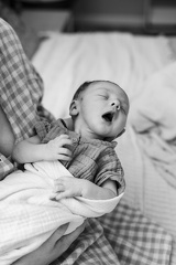 Evanstein Family Newborn BW-197
