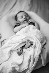 Evanstein Family Newborn BW-202